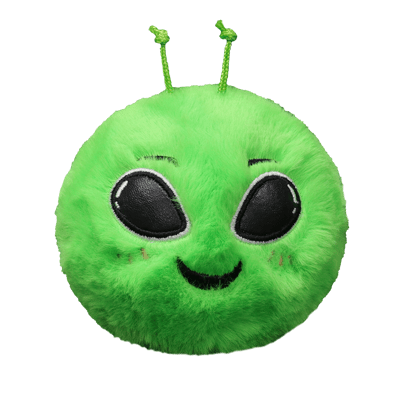 Sebastian Alien Green Beanie Bouncer Ball - TY - 1