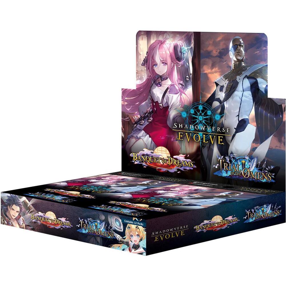 Shadowverse Evolve: Banquet of Dreams and Trial of Omens Combined Set Display Box - Bushiroad - 1