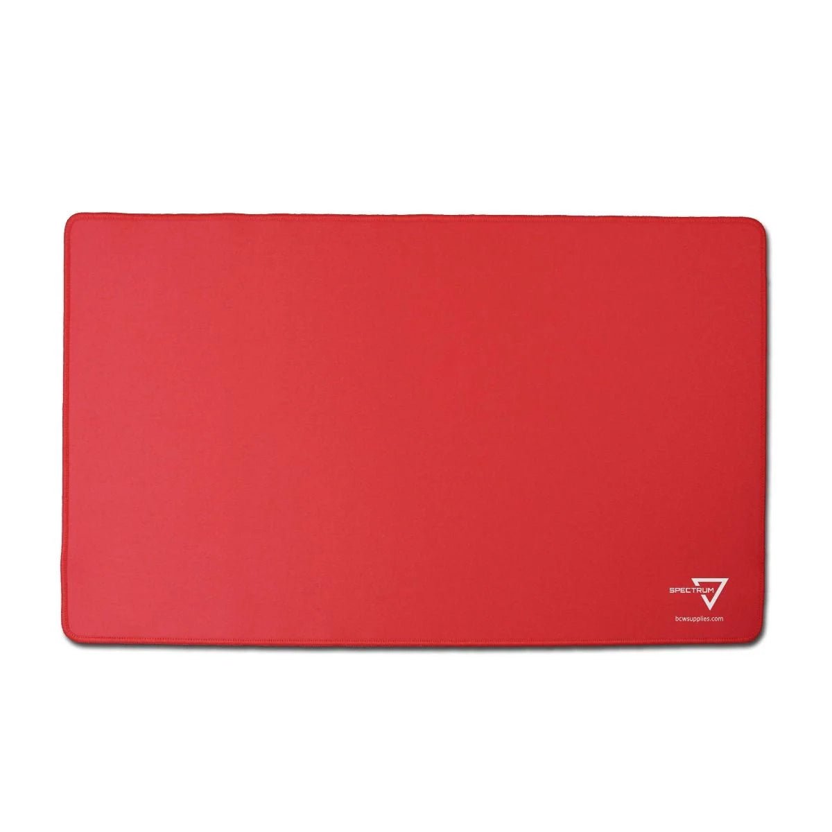 Spectrum Playmat Stitched Edging, Red - BCW - 1