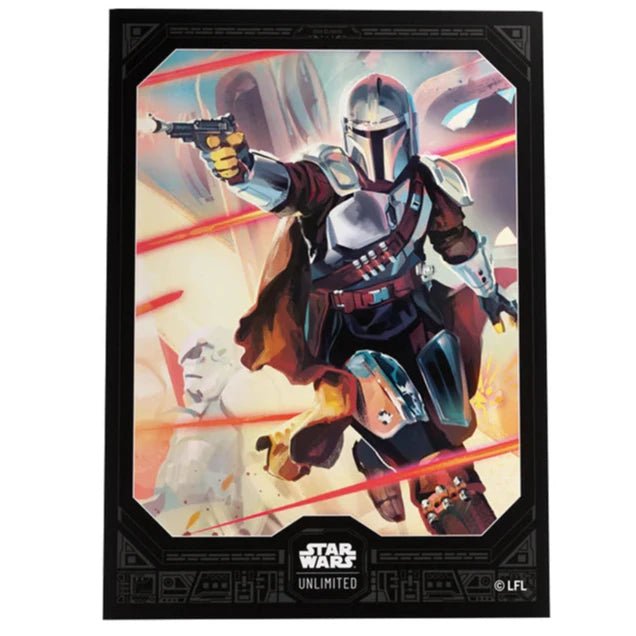 Star Wars: Unlimited Art Mandalorian 60ct Card Sleeves - Gamegenic - 2