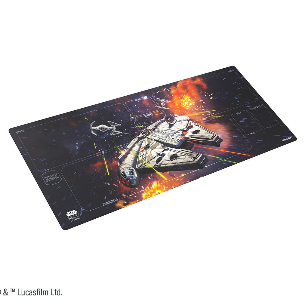 Star Wars: Unlimited Millenium Falcon Game Mat Xtra - Wide - Gamegenic - 1