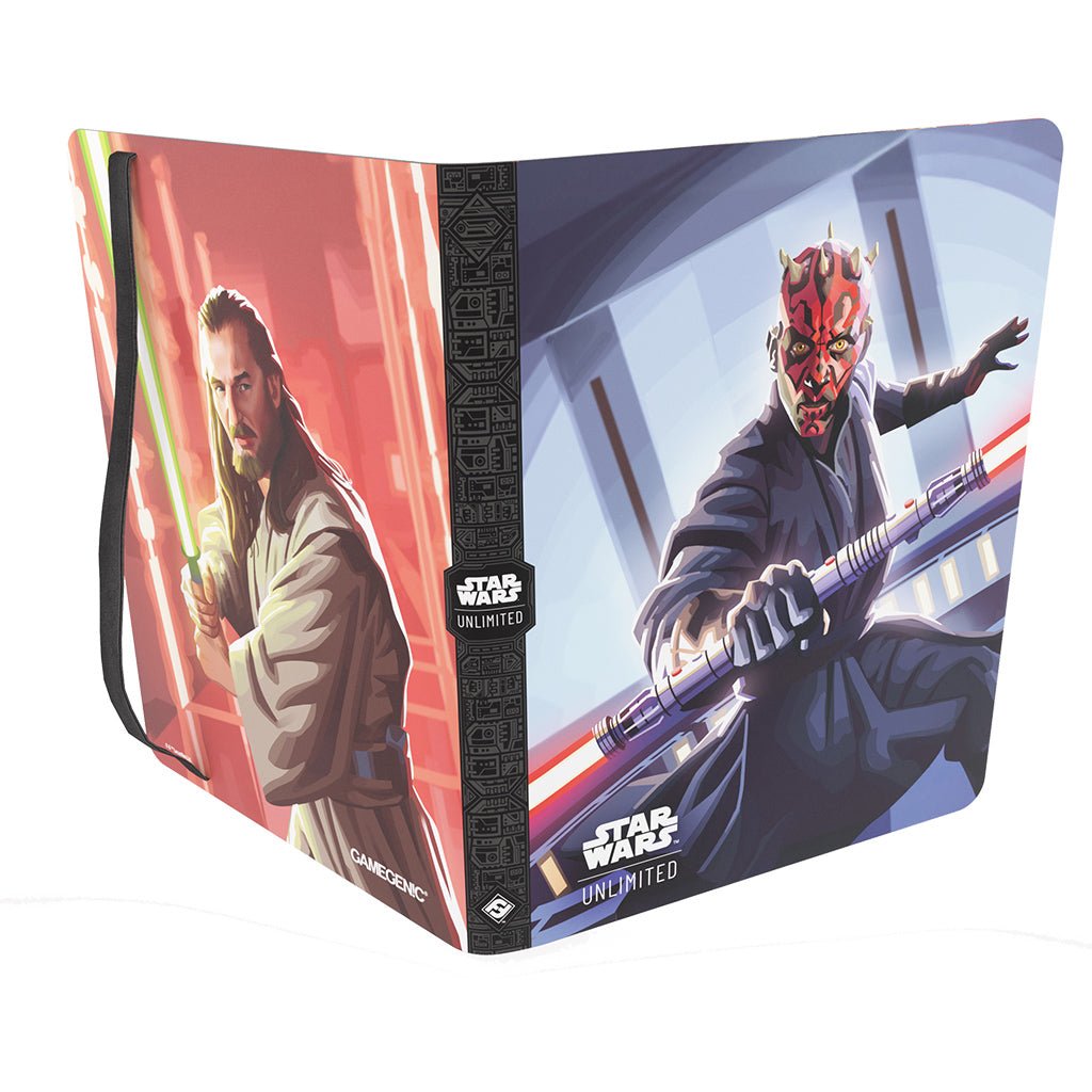 Star Wars Unlimited Qui - gon Jinn / Darth Maul Casual Album 18 - pocket - Gamegenic - 1