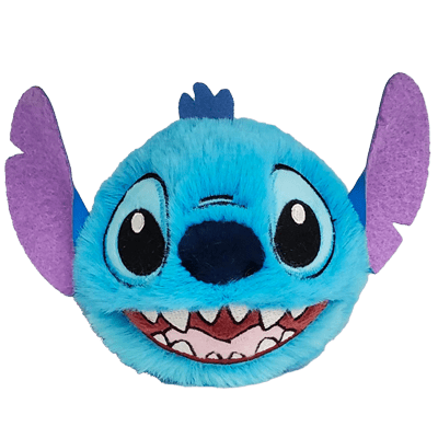Stitch Alien Blue Beanie Bouncer Ball - TY - 1