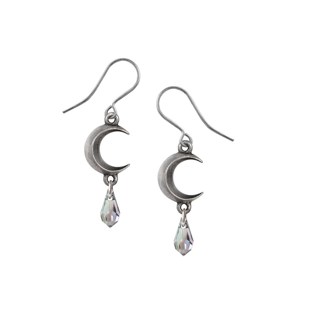 Tears of the Moon Earrings Green - Alchemy of England - 3