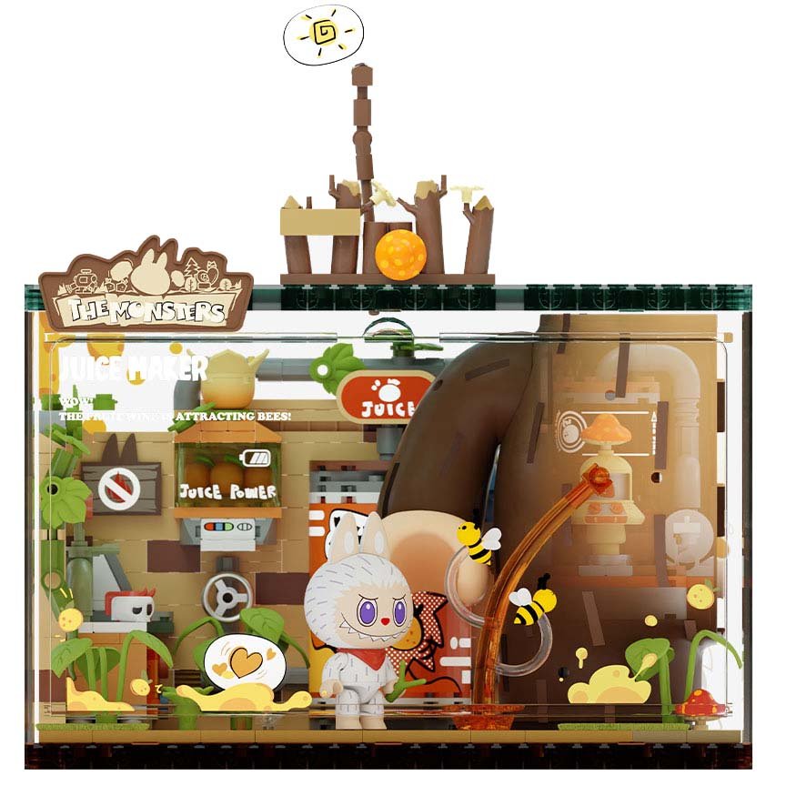 The Monsters Forrect Secret Base Series Blocks, Juice Maker - POP MART - 1