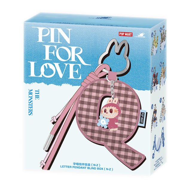 the Monsters Pin for Love Series Letter Pendant Blind Box (N - Z) (Blind Box) - POP MART - 1