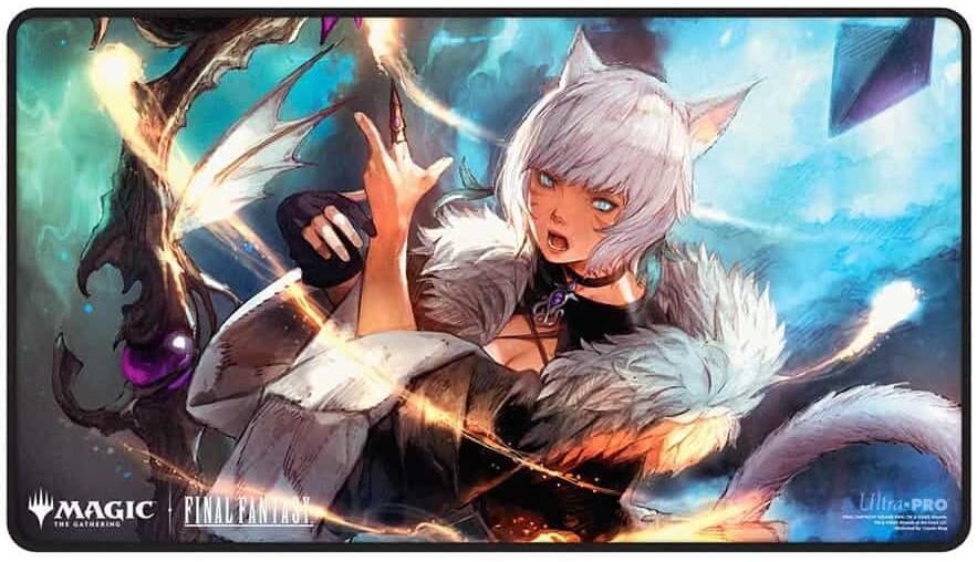 Ultra PRO: Black Stitched Playmat - FINAL FANTASY Premium (Z) Y'shtola Rhul - Ultra PRO - 1