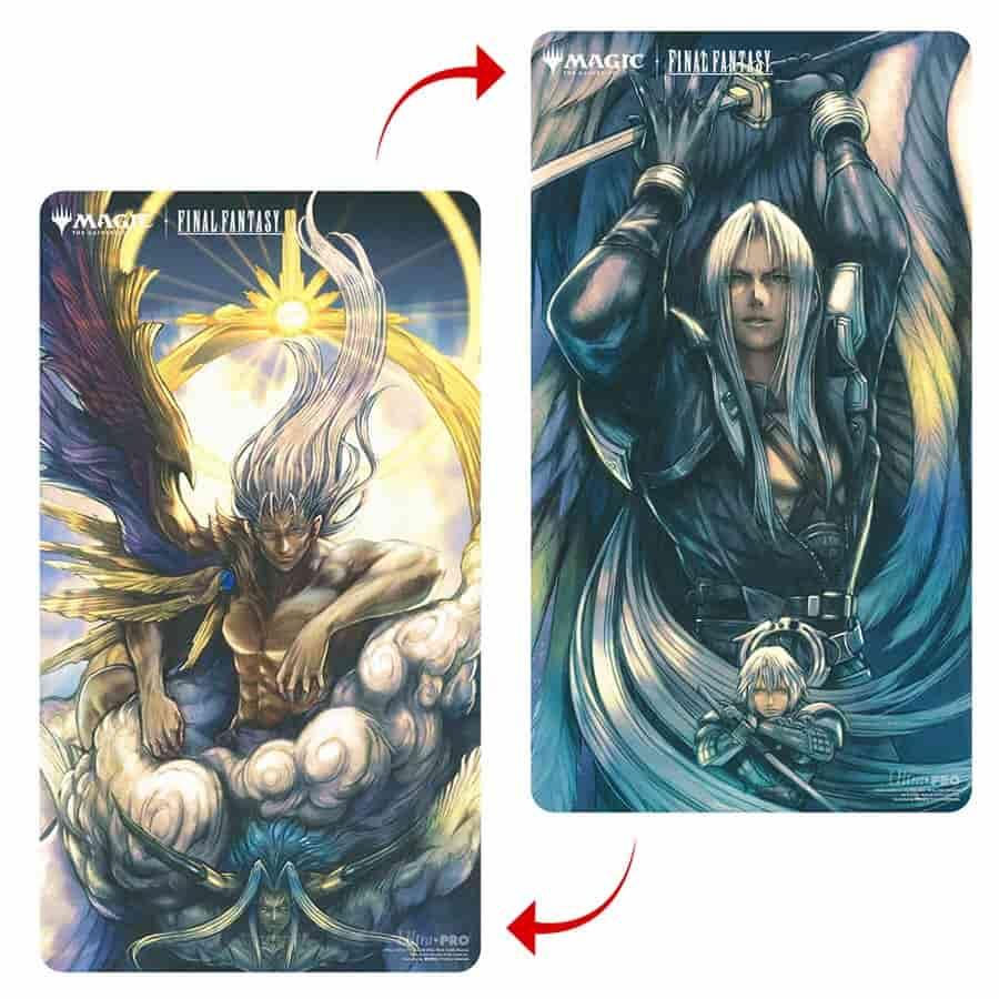 Ultra PRO Final Fantasy Sephiroth, Fabled Soldier Double Sided Playmat - Ultra PRO - 1