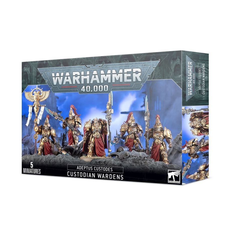 Warhammer 40,000 Imperial Forces Adeptus Custodes Custodian Wardens - Games Workshop - 1