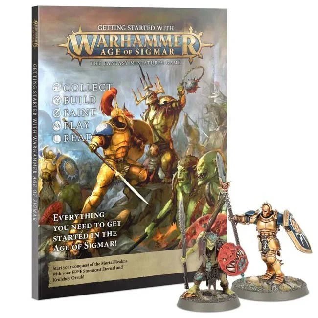 Warhammer 40K Age of Sigmar Getting Started (Book & Figures) - Games Workshop - 1