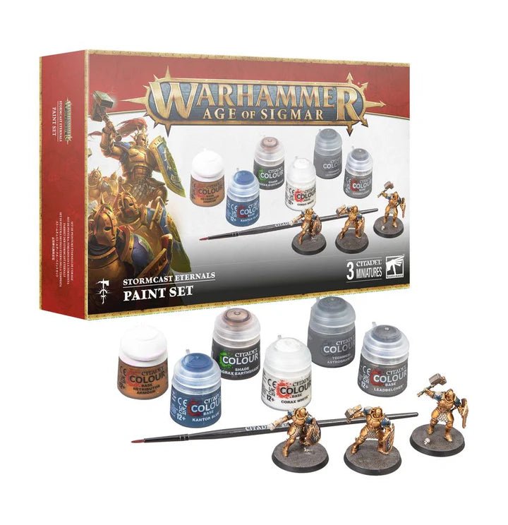 Warhammer Age of Sigmar Stormcast Eternals & Paint Set - Games Workshop - 1