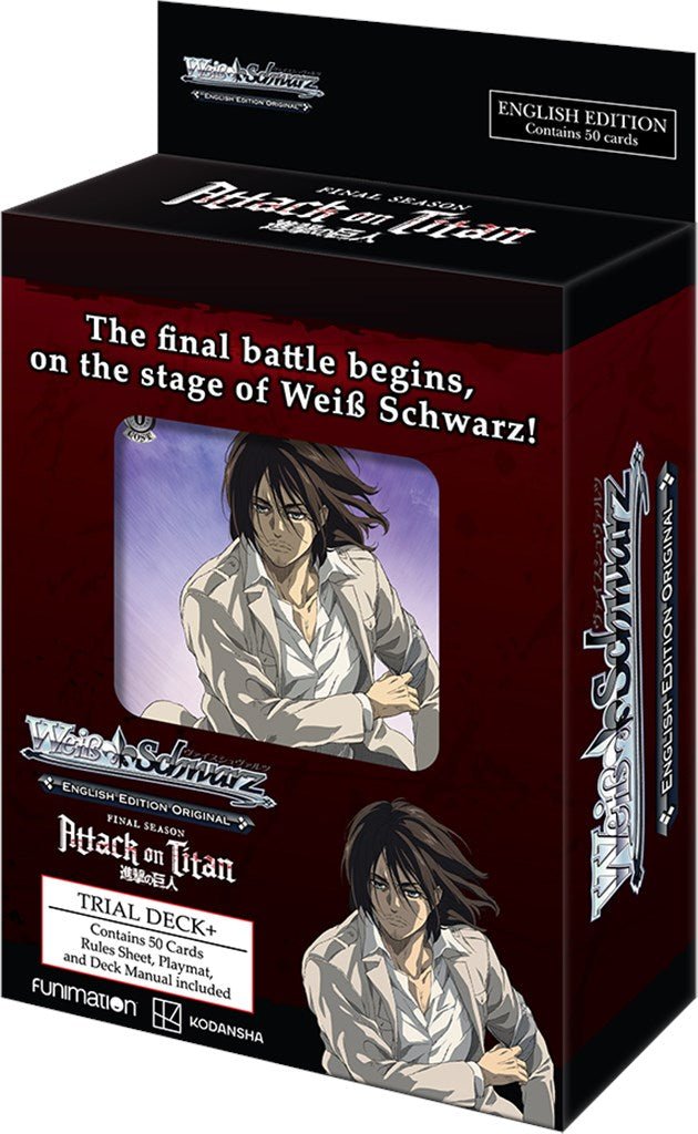 Weiss Schwarz Attack on Titan: Final Season Trial Deck+ - Weiss Schwartz - 1