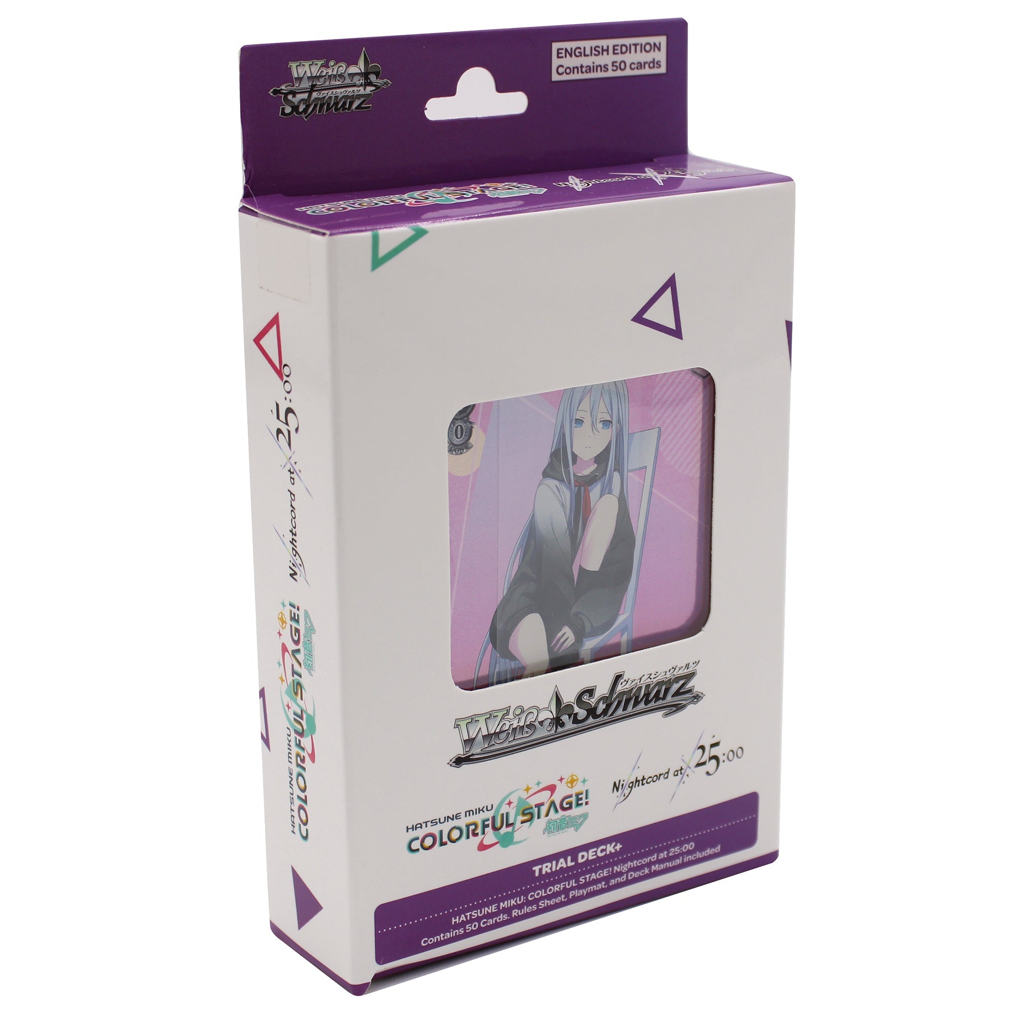 Weiss Schwarz Hatsune Miku Colorful Stage! Nightcord at 25:00 Trial Deck+ - Weiss Schwartz - 1