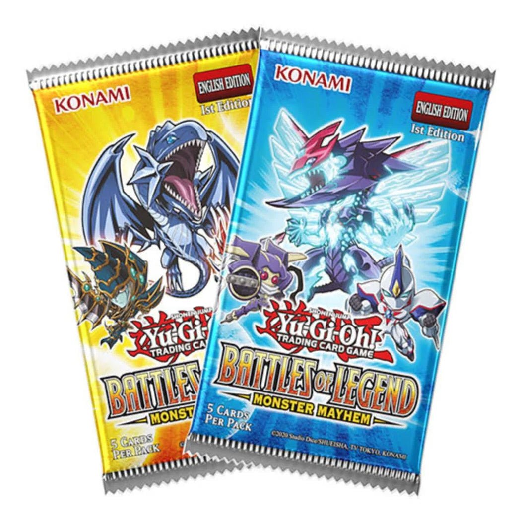 Yu - Gi - Oh Battles of Legend Monster Mayhem Booster Pack - Konami - 1