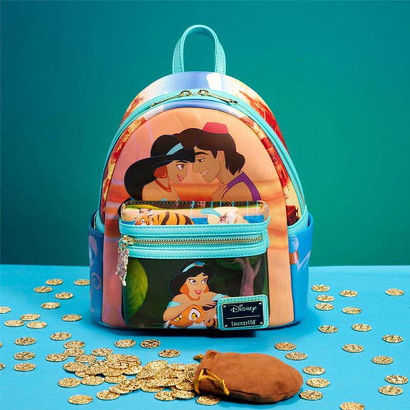 Aladdin Princess Scenes Mini Backpack - Loungefly - 2