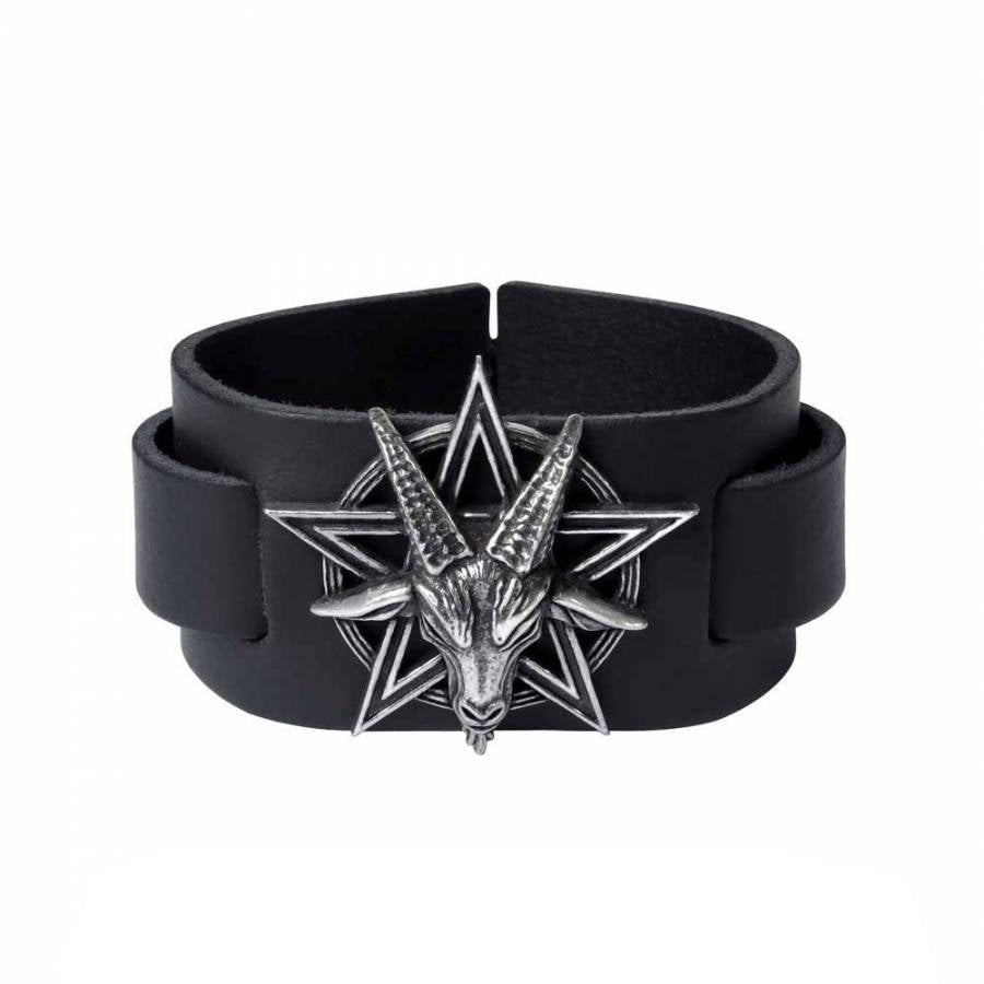 Baphomet Wriststrap Bracelet - Alchemy of England - 1