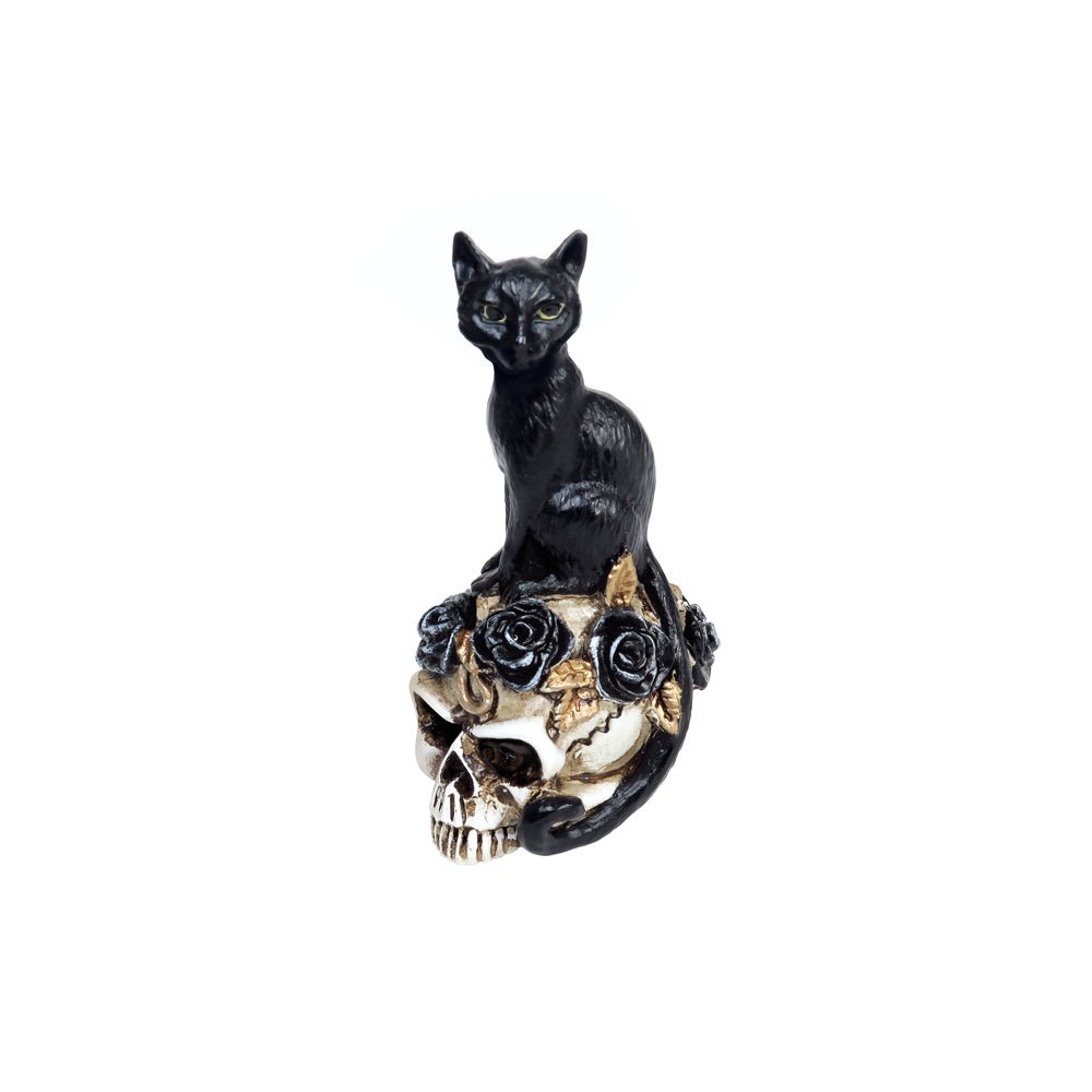 Black Cat Skull Miniature - Alchemy of England - 1