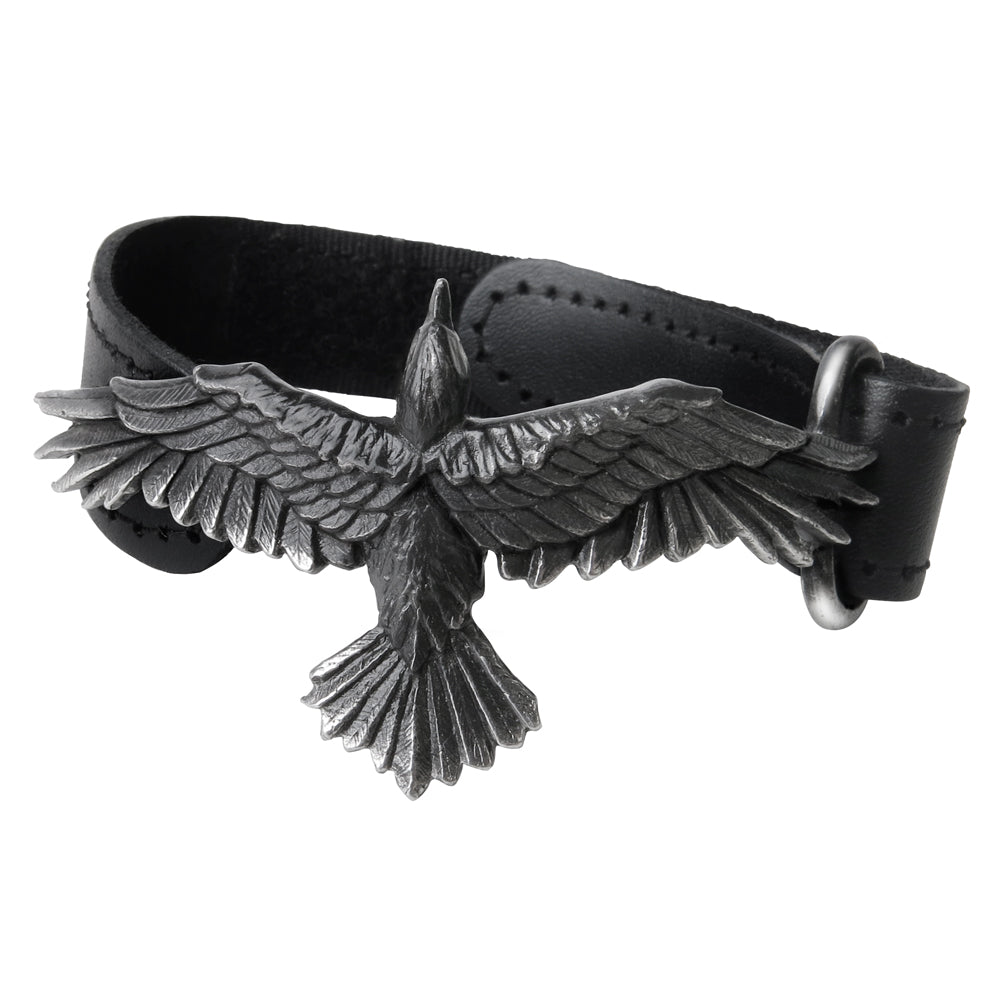Black Consort Wriststrap Bracelet - Alchemy of England - 1