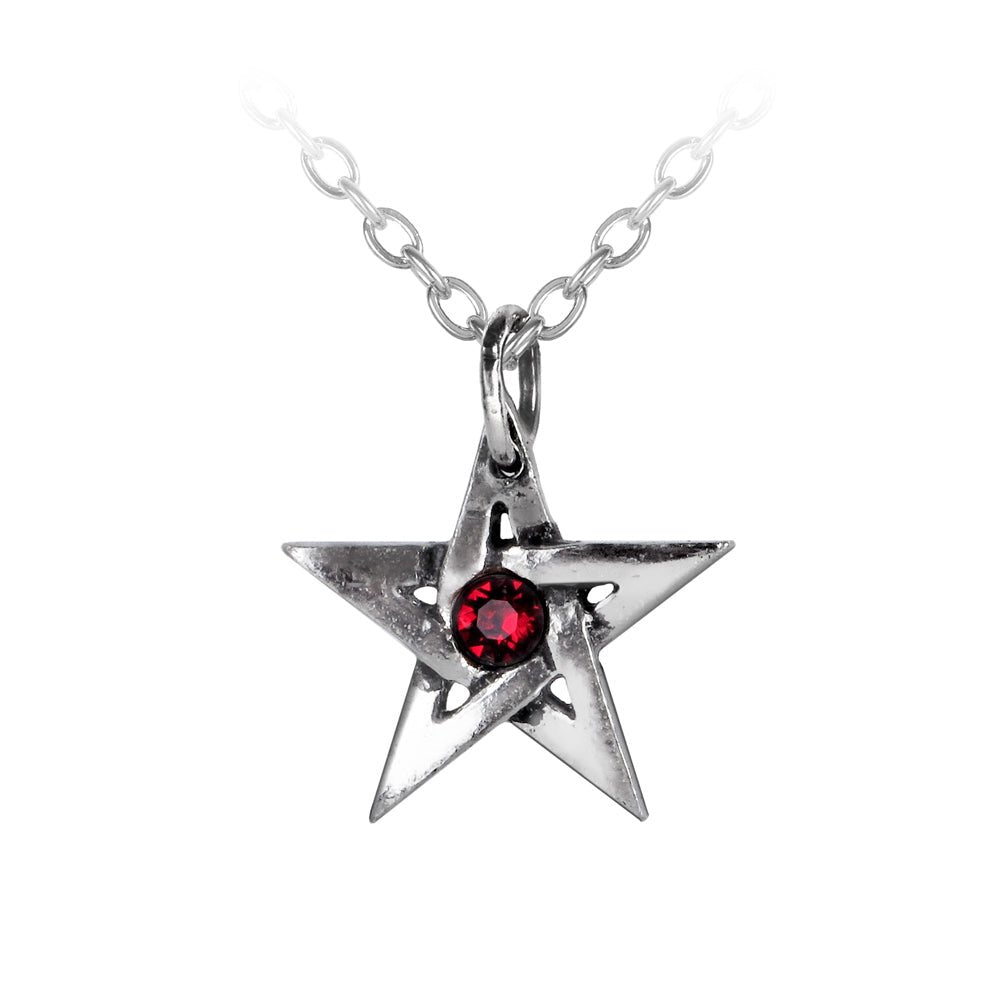 Crystal Pentagram Pendant - Alchemy of England - 1