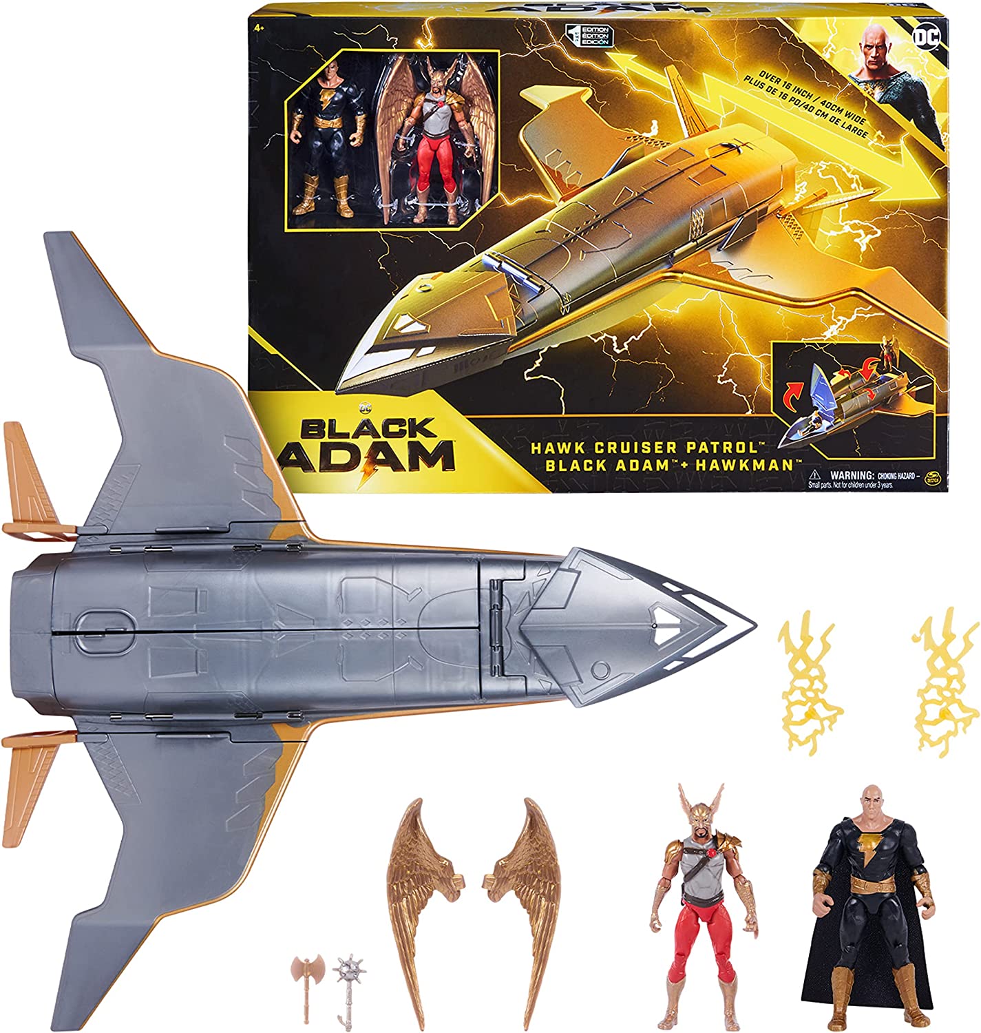 DC Black Adam - Hawk Cruiser Patrol - Spin Master - 1
