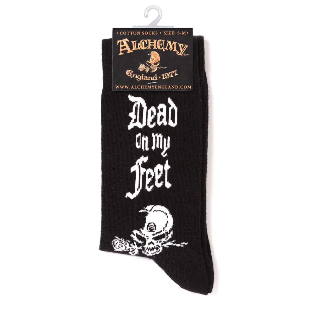 DEAD ON MY FEET SOCKS S/M - Alchemy of England - 1