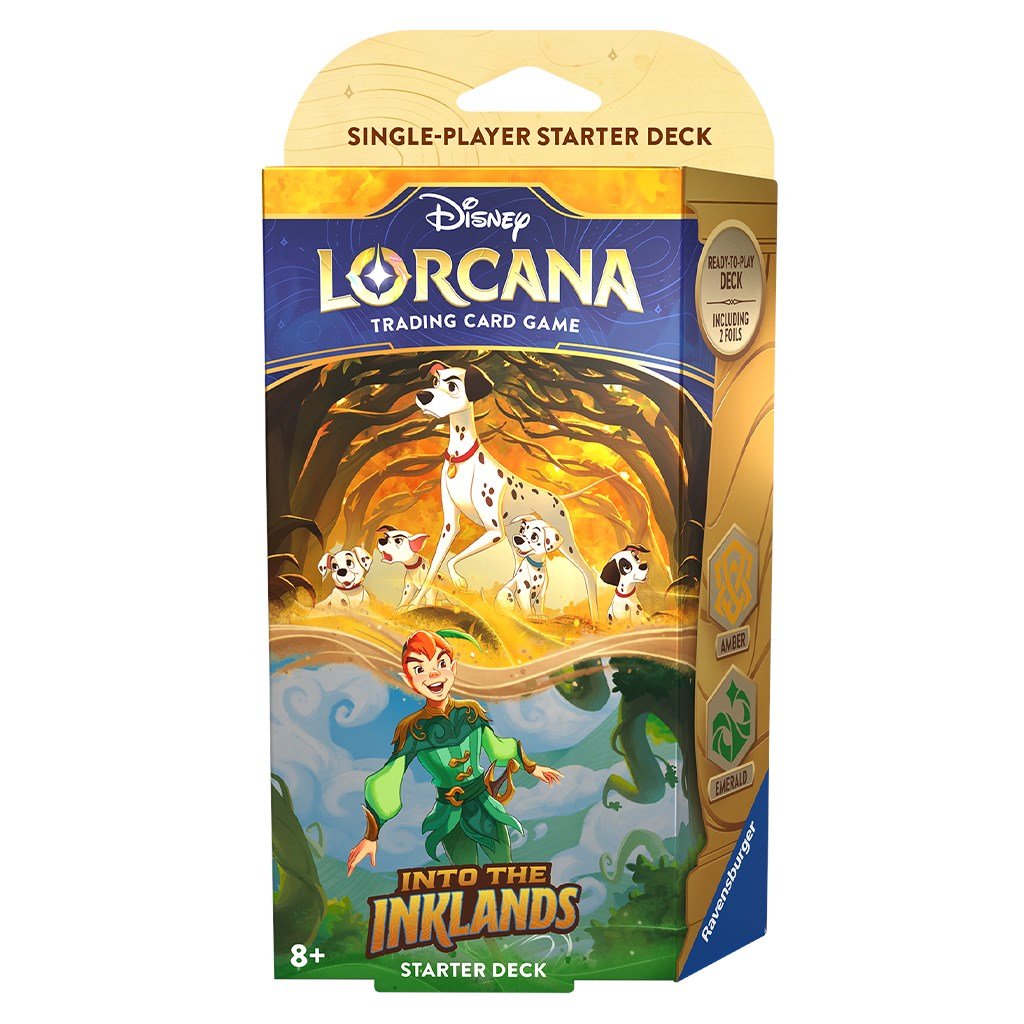 Disney Lorcana: Into the Inklands Starter Deck (Amber & Emerald) - Disney - 1