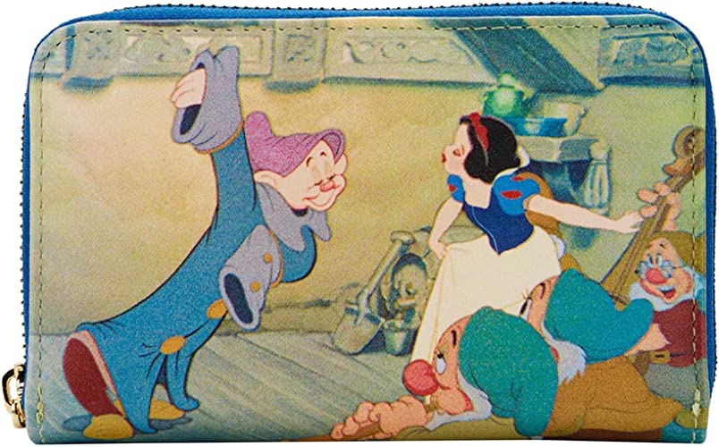 Disney Snow White Scenes Zip Around Wallet - Loungefly - 1