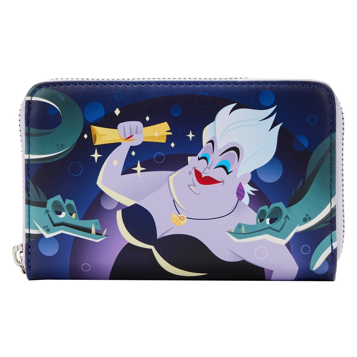 Disney The Little Mermaid Ursula Lair Zip Around Wallet - Loungefly - 1