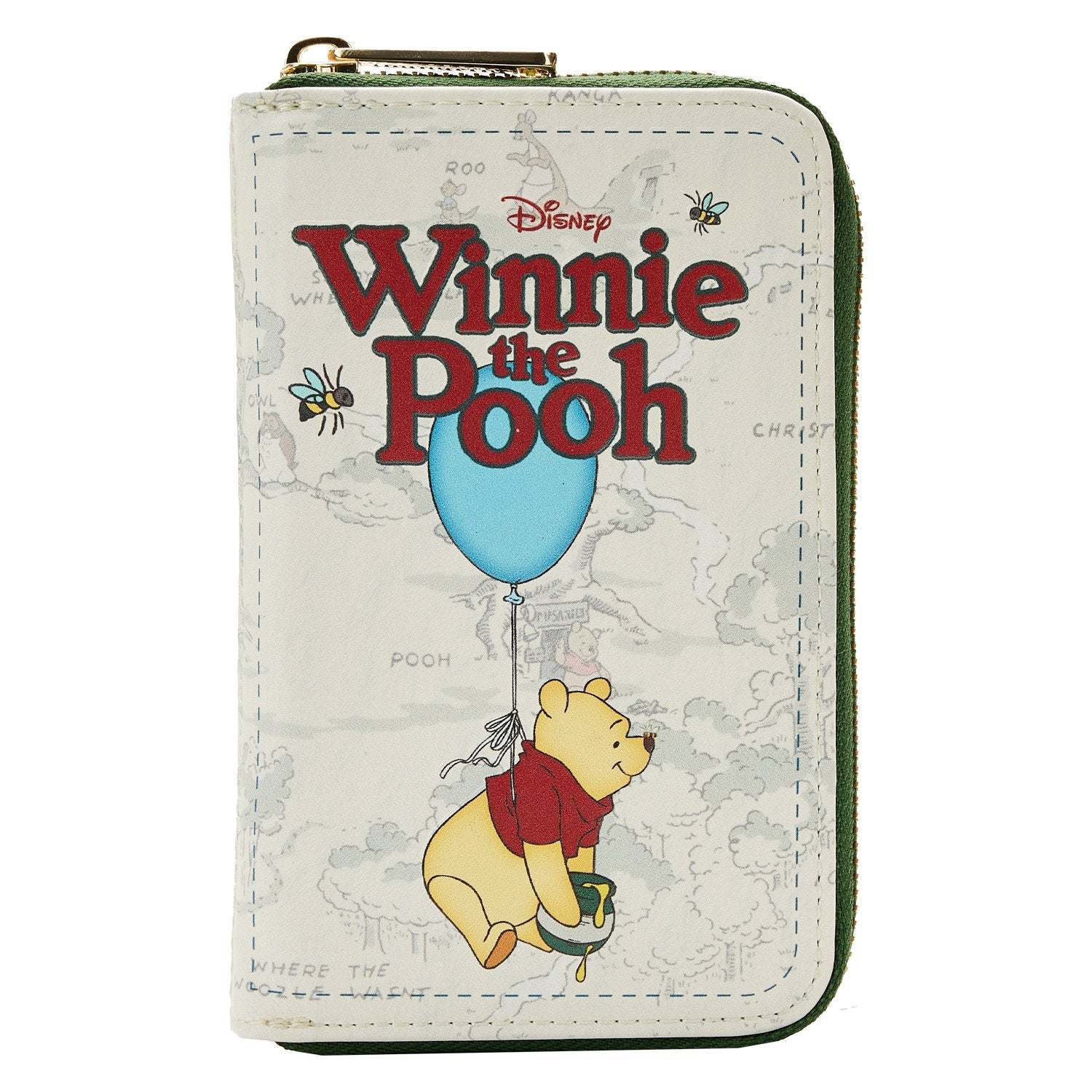 Disney Winnie The Pooh Classic Book Zip Around Wallet - Loungefly - 1