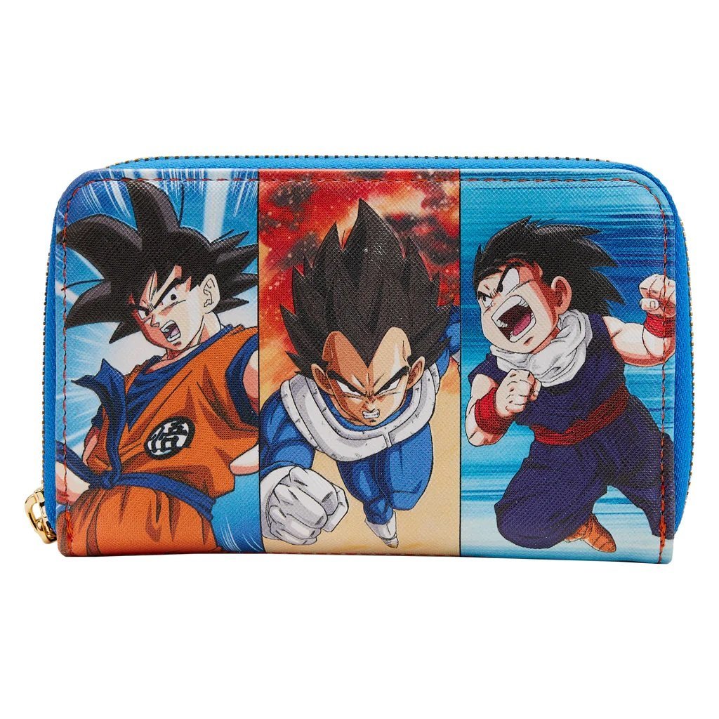 Dragon Ball Z Trio Zip Around Wallet - Loungefly - 1