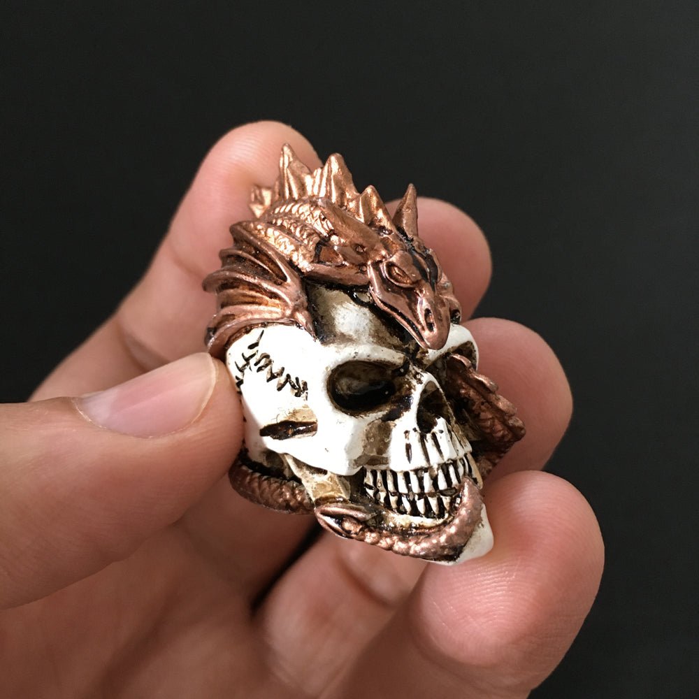 Dragon Keepers Skull Miniature - Alchemy of England - 2