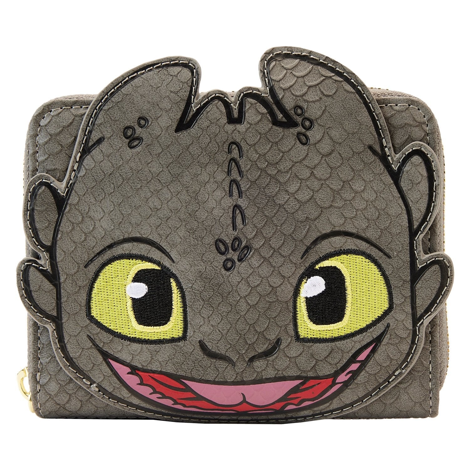 Dreamworks How to Train Your Dragon Toothless Cosplay Zip Around Wallet - Loungefly - 1