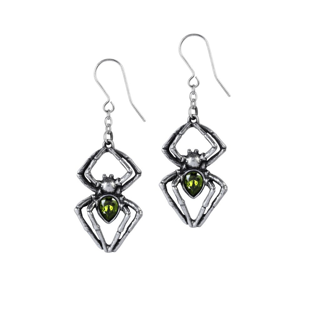 Emerald Venom Earrings - Alchemy of England - 1