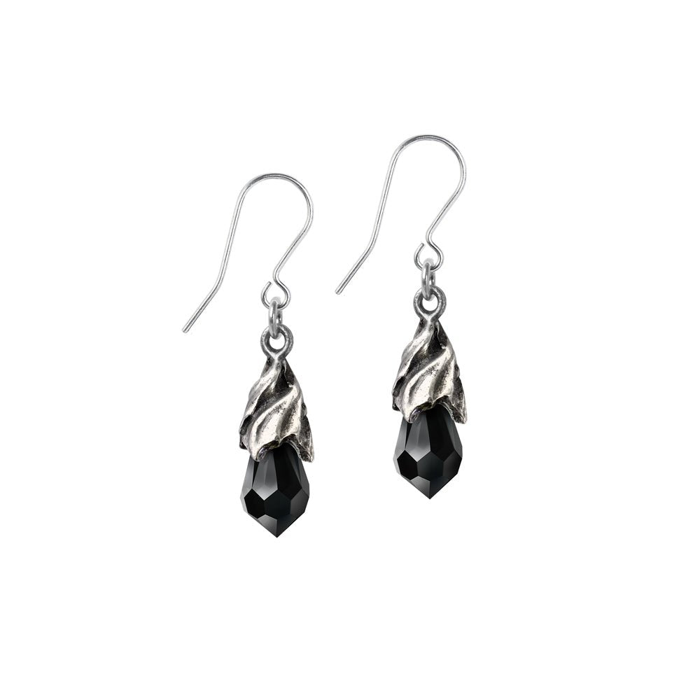 Empyrean Tear Earrings (Black) - Alchemy of England - 1