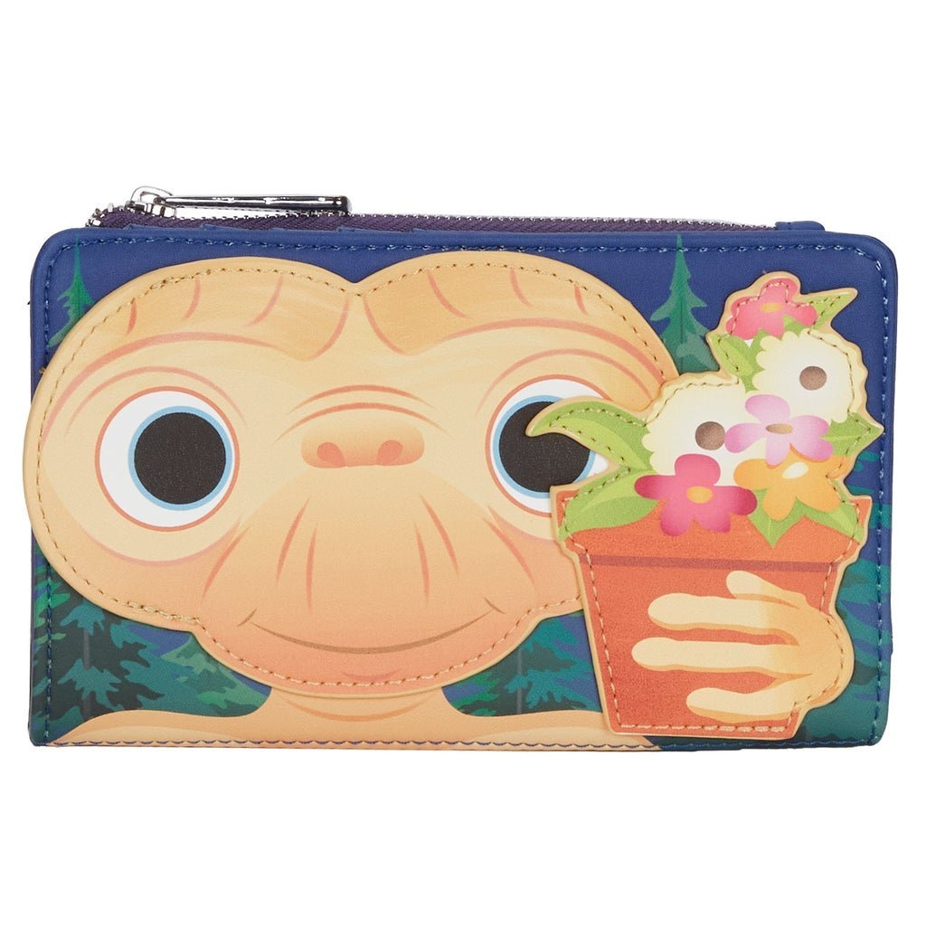 E.T. Flowerpot Flap Wallet - Loungefly - 1