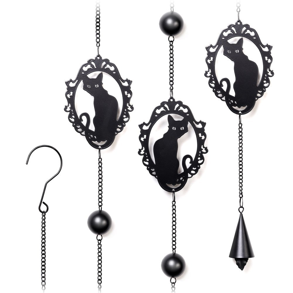 Feline Silhouette Hanging Decoration - Alchemy of England - 1
