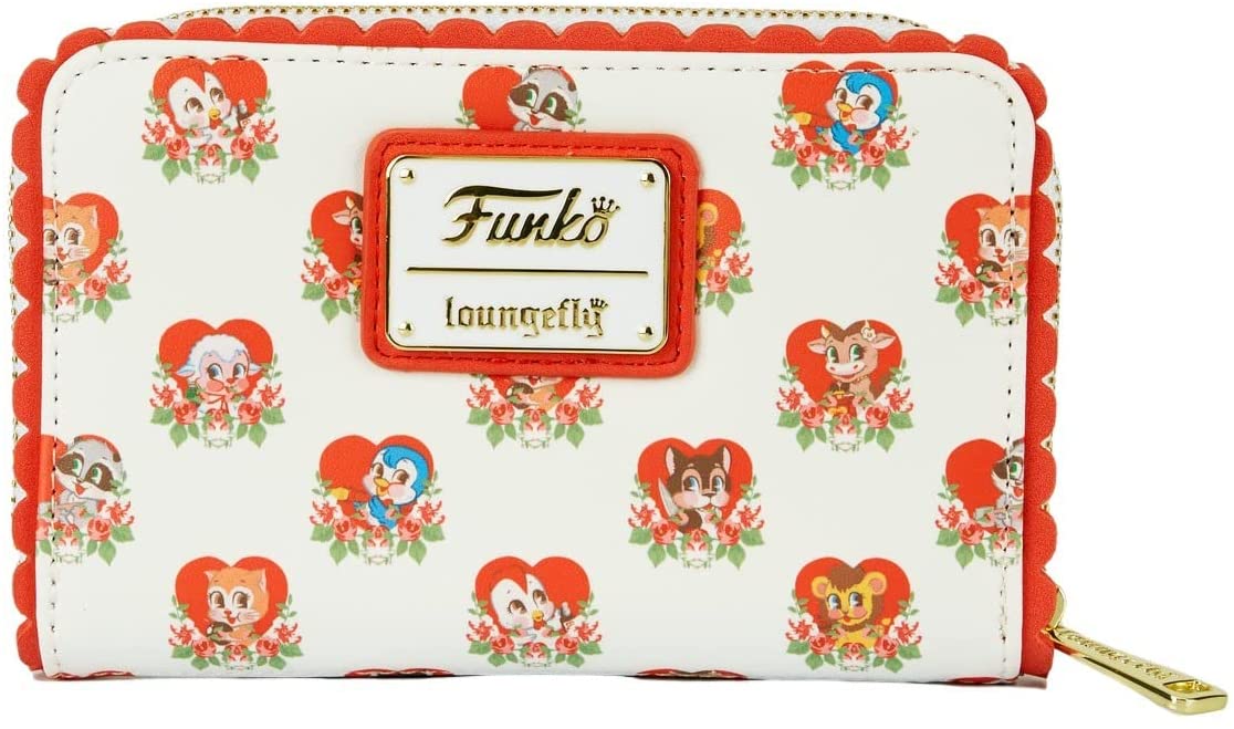 Funko Villainous Valentines Zip Around Wallet - Loungefly - 1