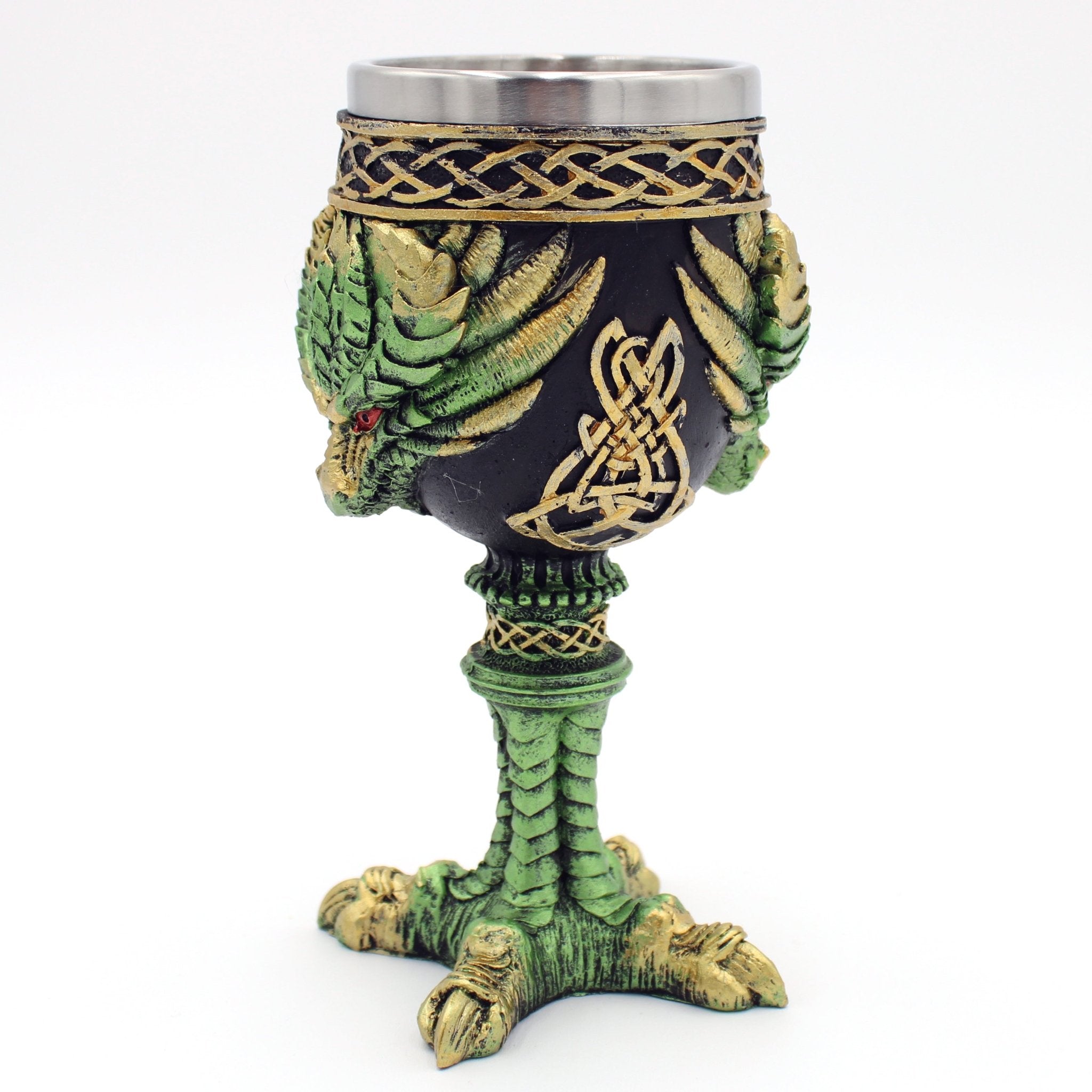 Green Dragon Goblet - Fantasy Gifts - 2