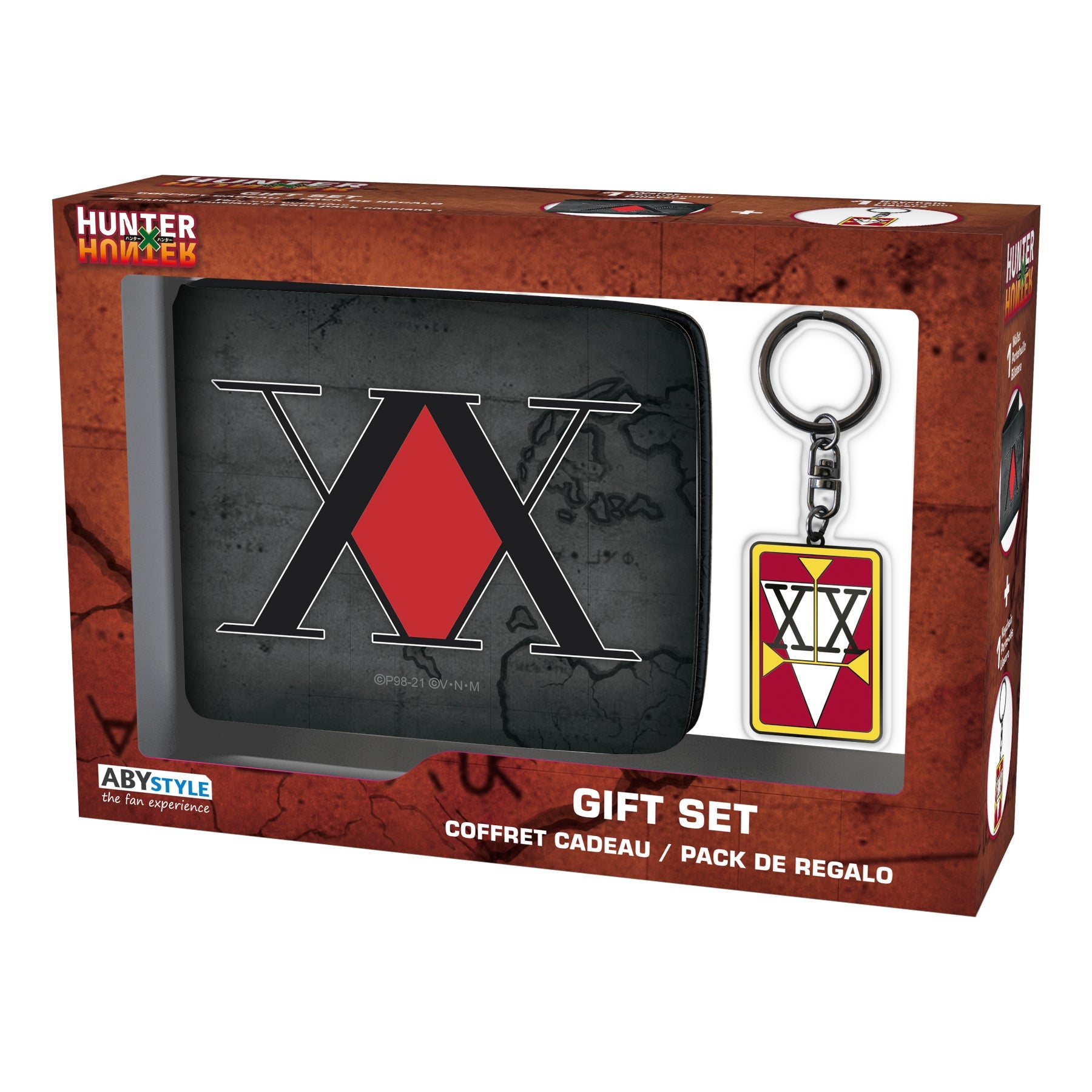Hunter x Hunter Wallet and Key Chain Gift Set - Abysse - 1