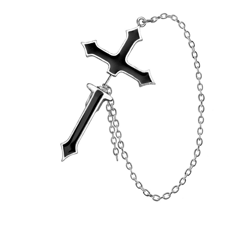 Impalare Cross Earring - Alchemy of England - 1