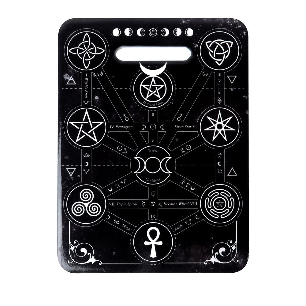 Magic Symbols Ceramic Trivet/Chopping Board - Alchemy of England - 1