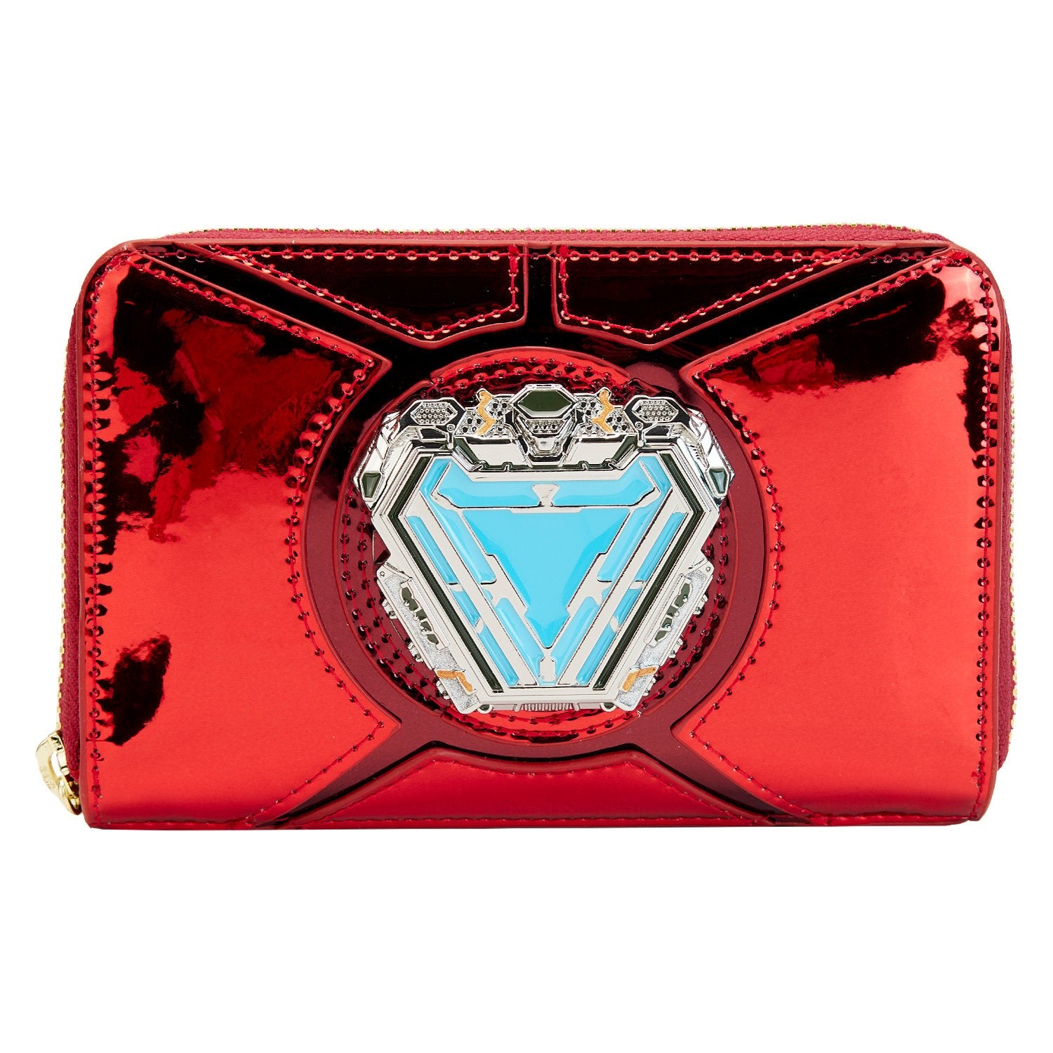 Marvel Iron Man 15th Anniversary Cosplay Zip Around Wallet - Loungefly - 1