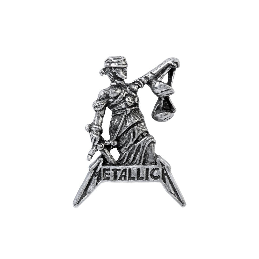 Metallica Justice For All Pin Badge - Alchemy of England - 1