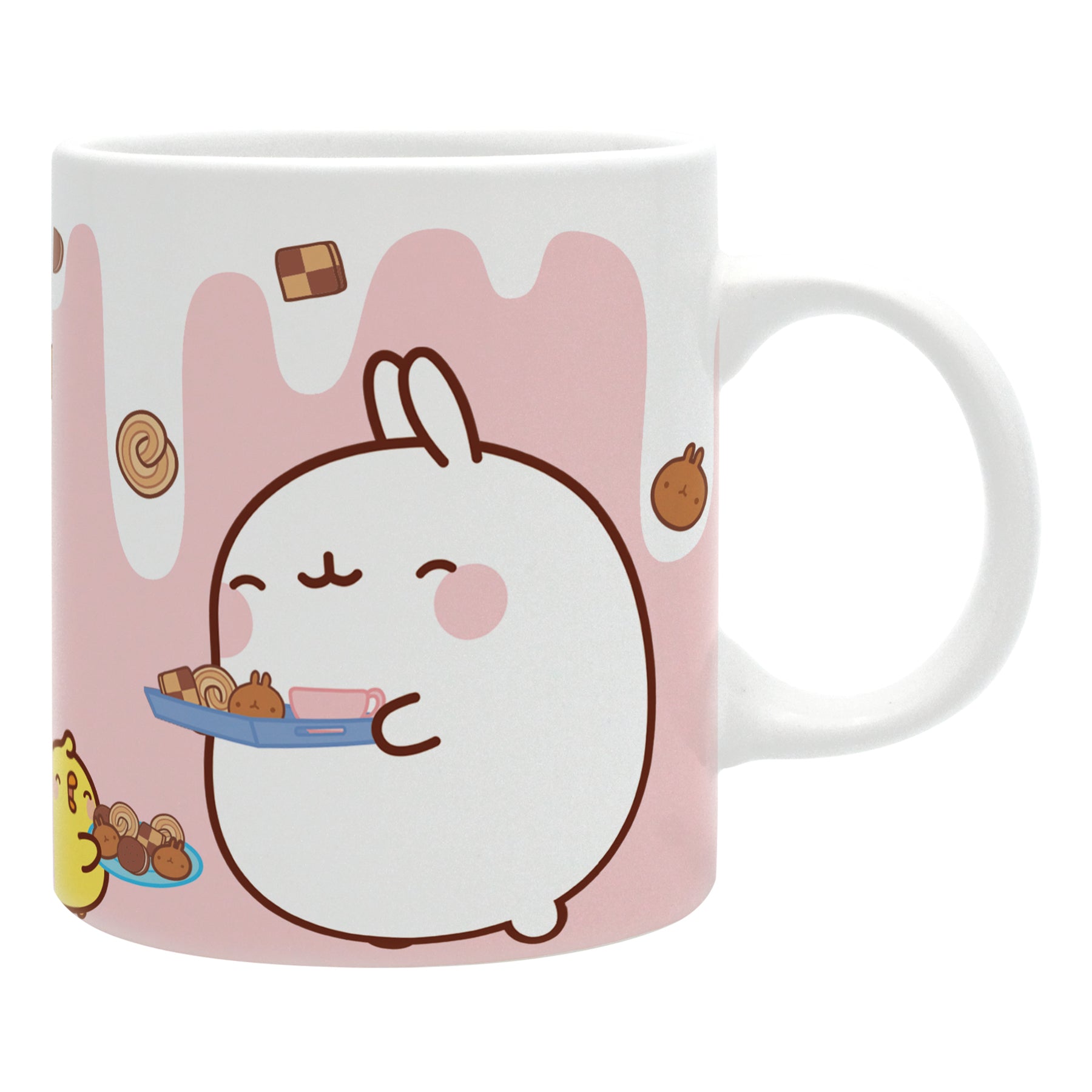 Molang Milk & Cookies Mug, 11 oz. - Abysse - 1