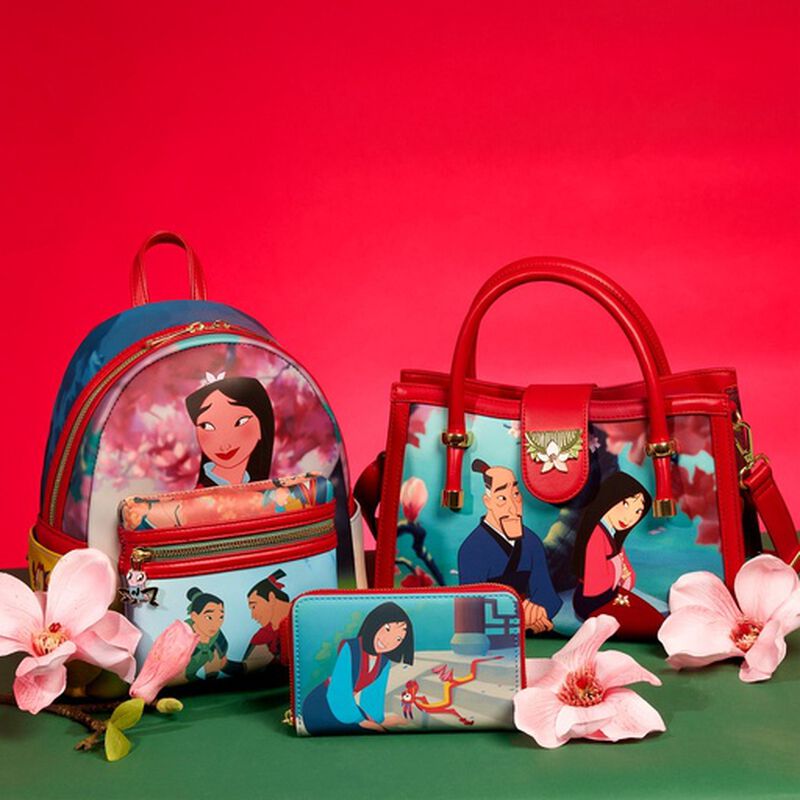 Mulan Princess Scene Mini Backpack - Loungefly - 2