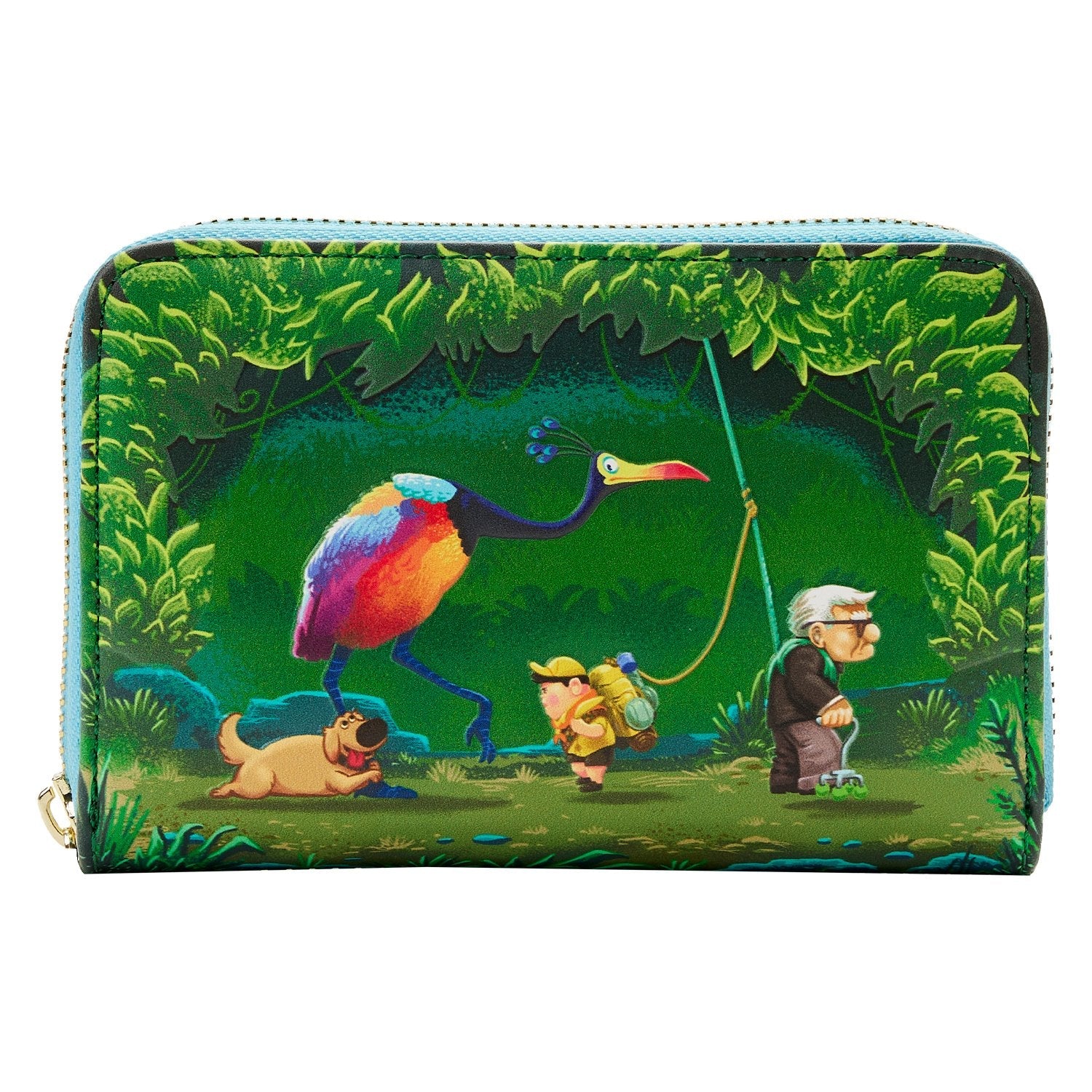 Pixar Up Moment Jungle Stroll Zip Around Wallet - Loungefly - 1