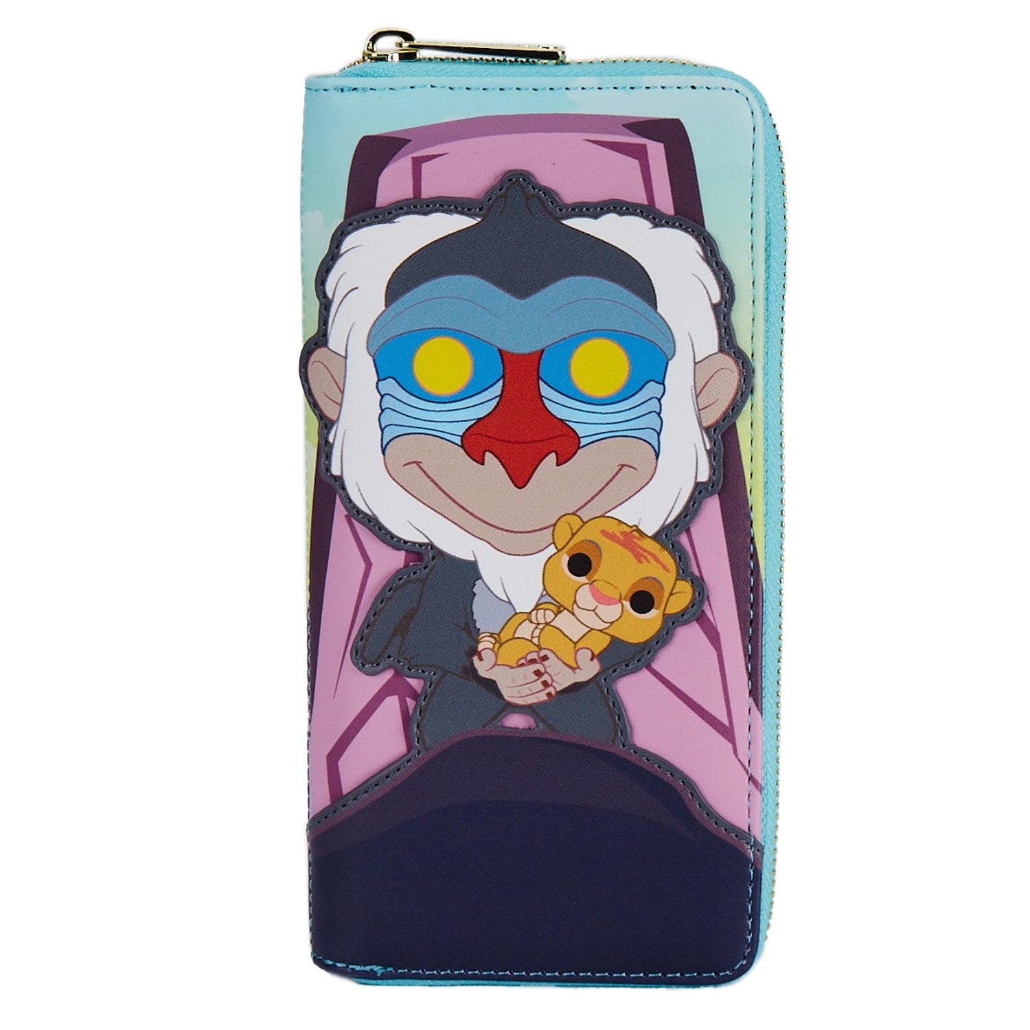 POP Disney Lion King Pride Rock Zip Around Wallet - Loungefly - 1