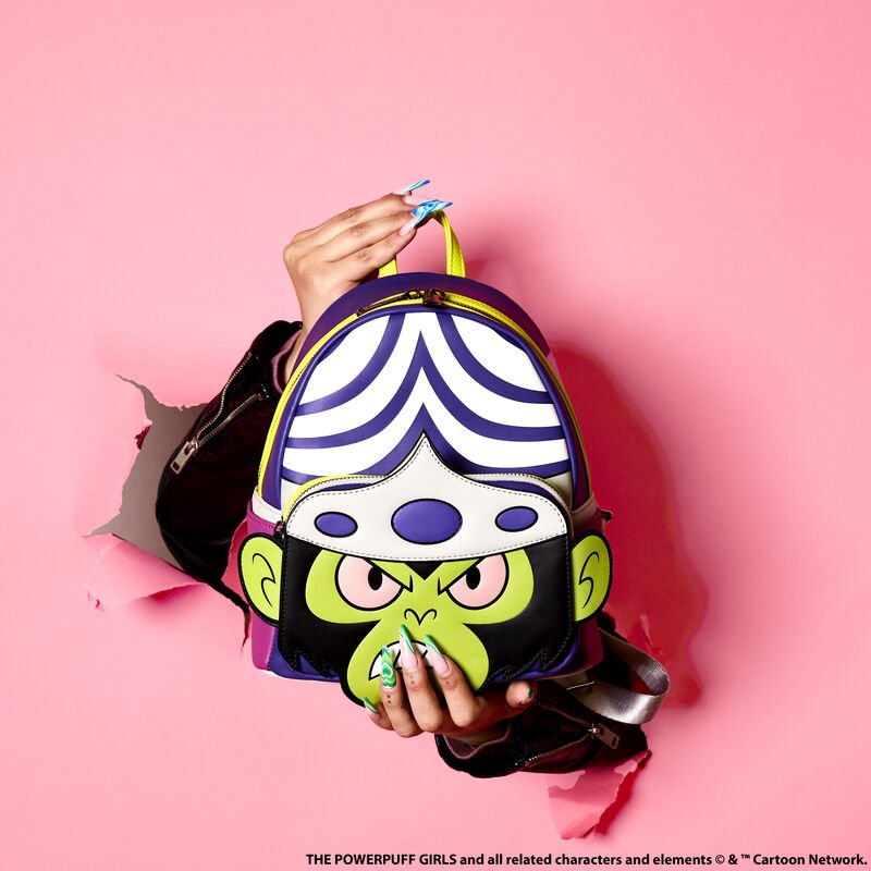 Powerpuff Girls Mojo Jojo Glow Cosplay Mini Backpack - Loungefly - 2