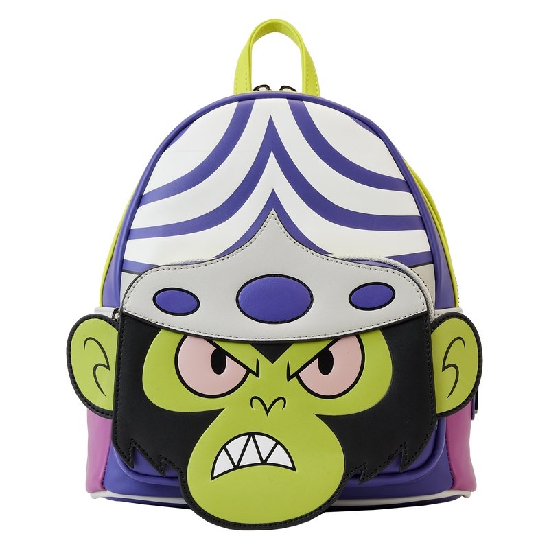 Powerpuff Girls Mojo Jojo Glow Cosplay Mini Backpack - Loungefly - 1