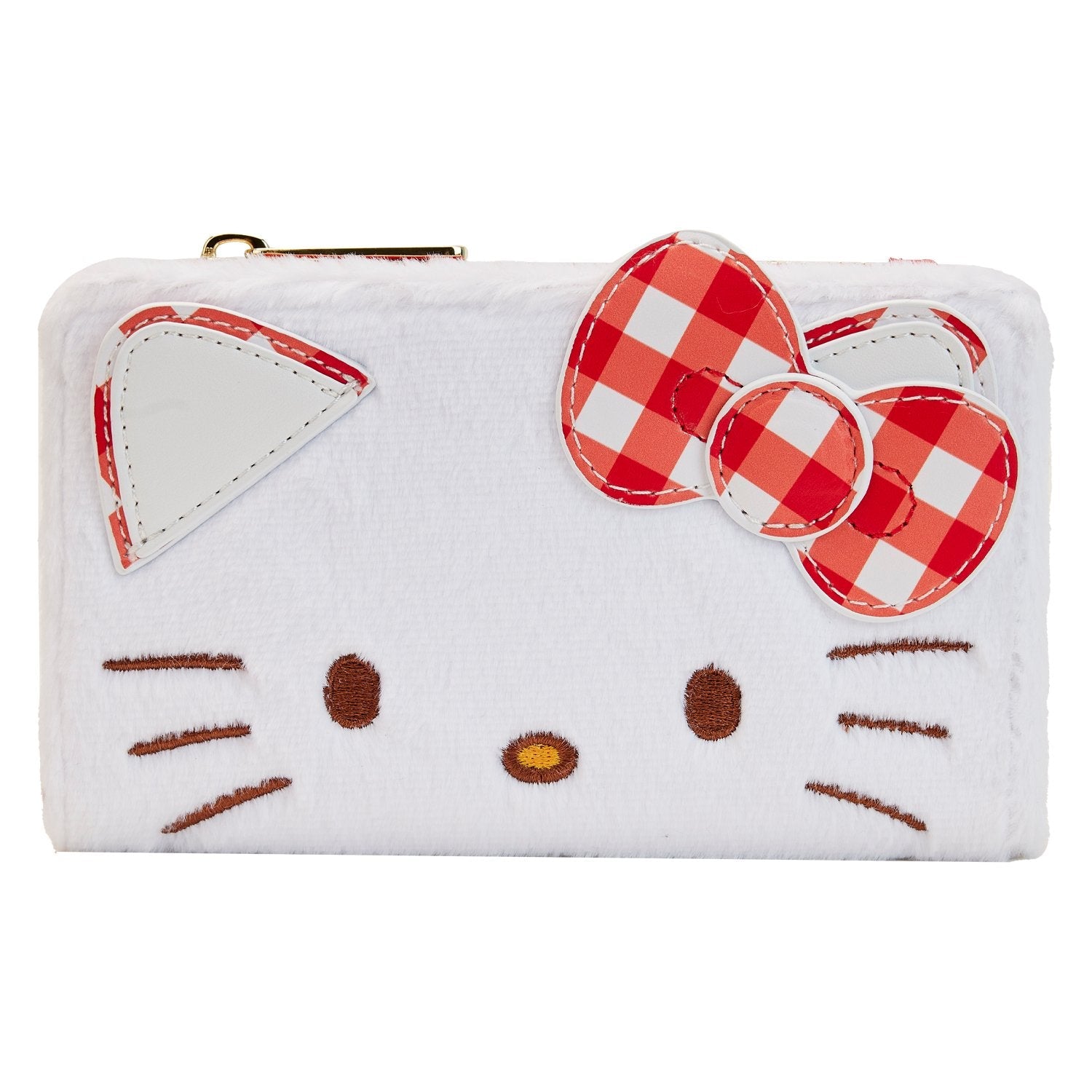 Sanrio Hello Kitty Gingham Cosplay Flap Wallet - Loungefly - 1